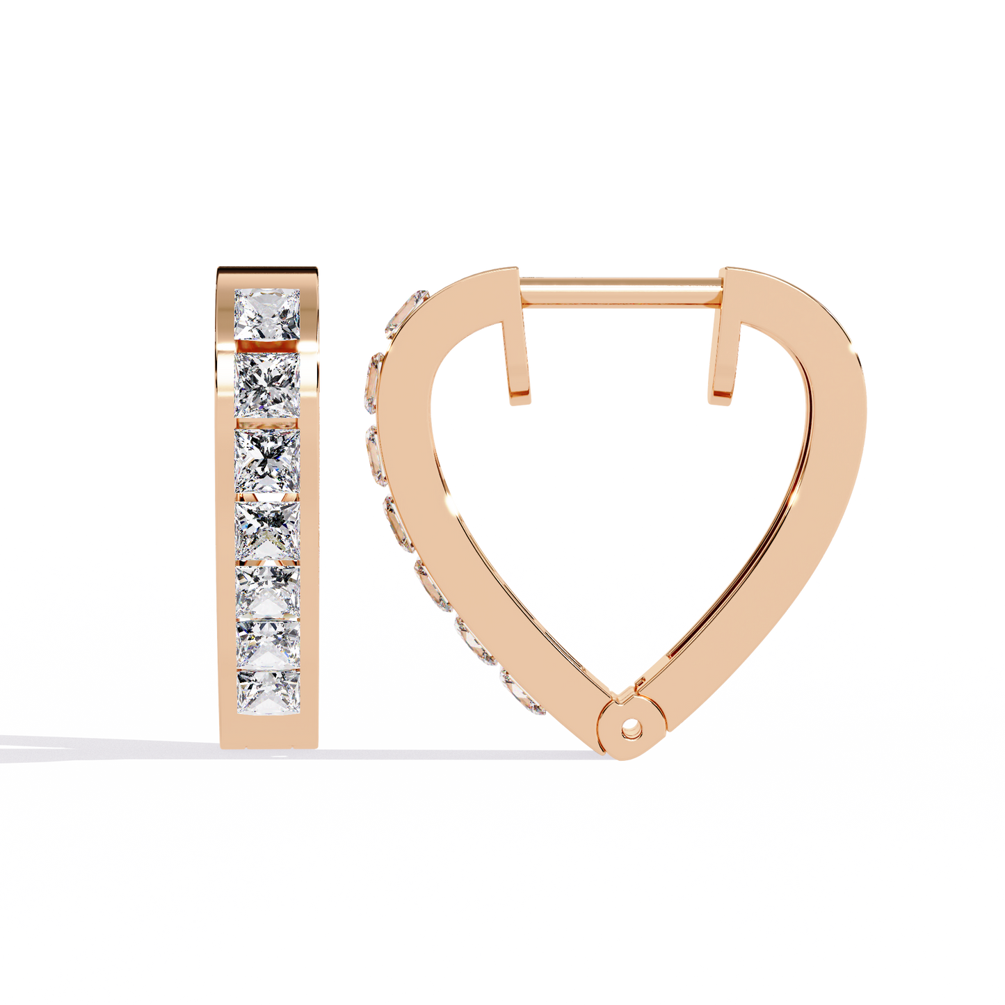 Hoop Earring Rose Gold