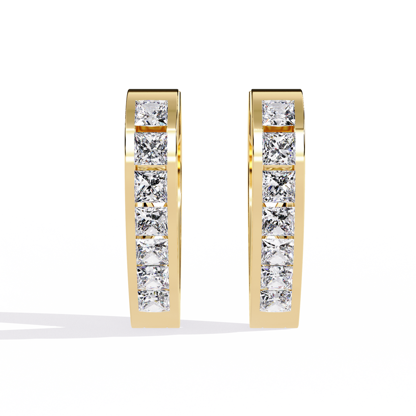 Hoop Earring Yellow Gold