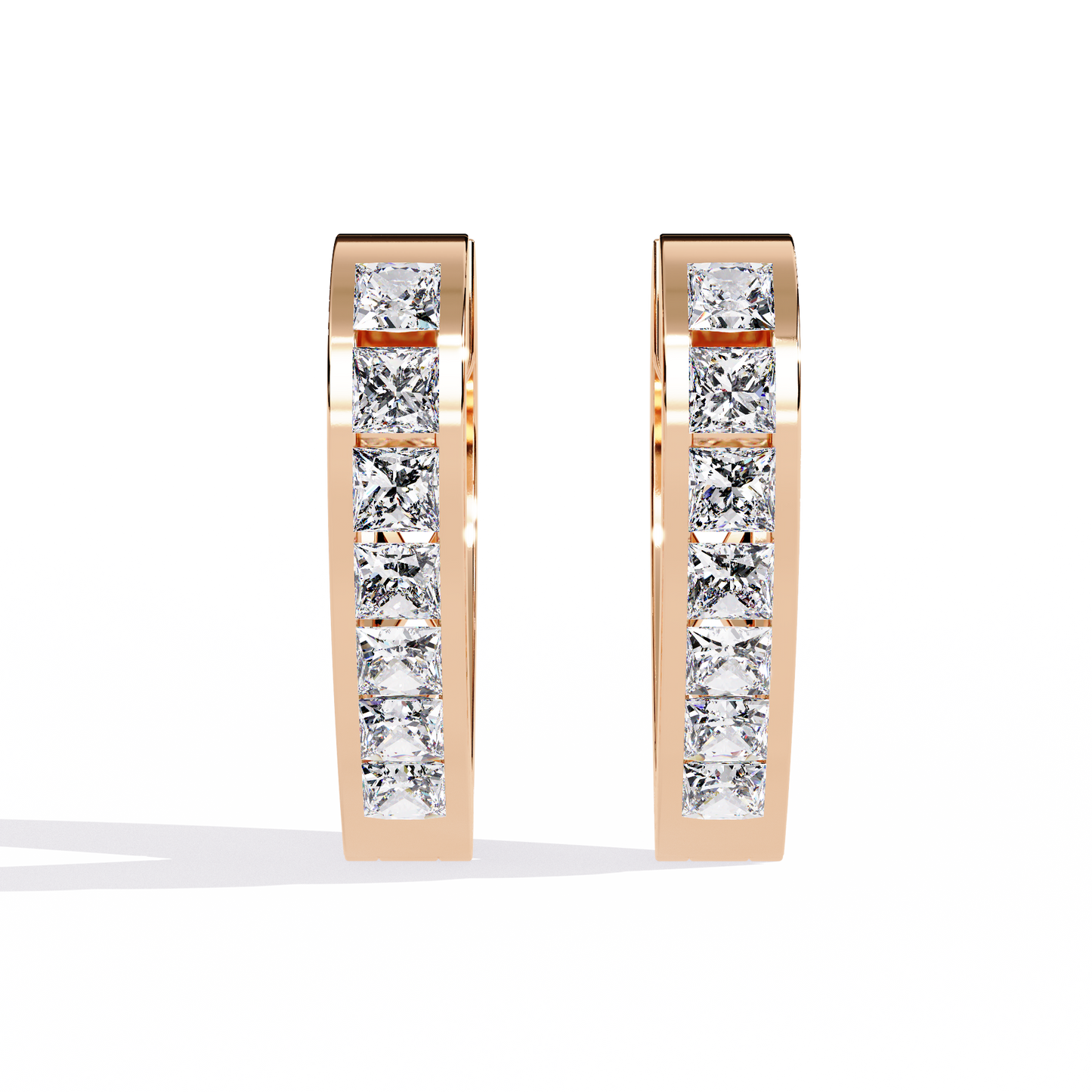Hoop Earring Rose Gold