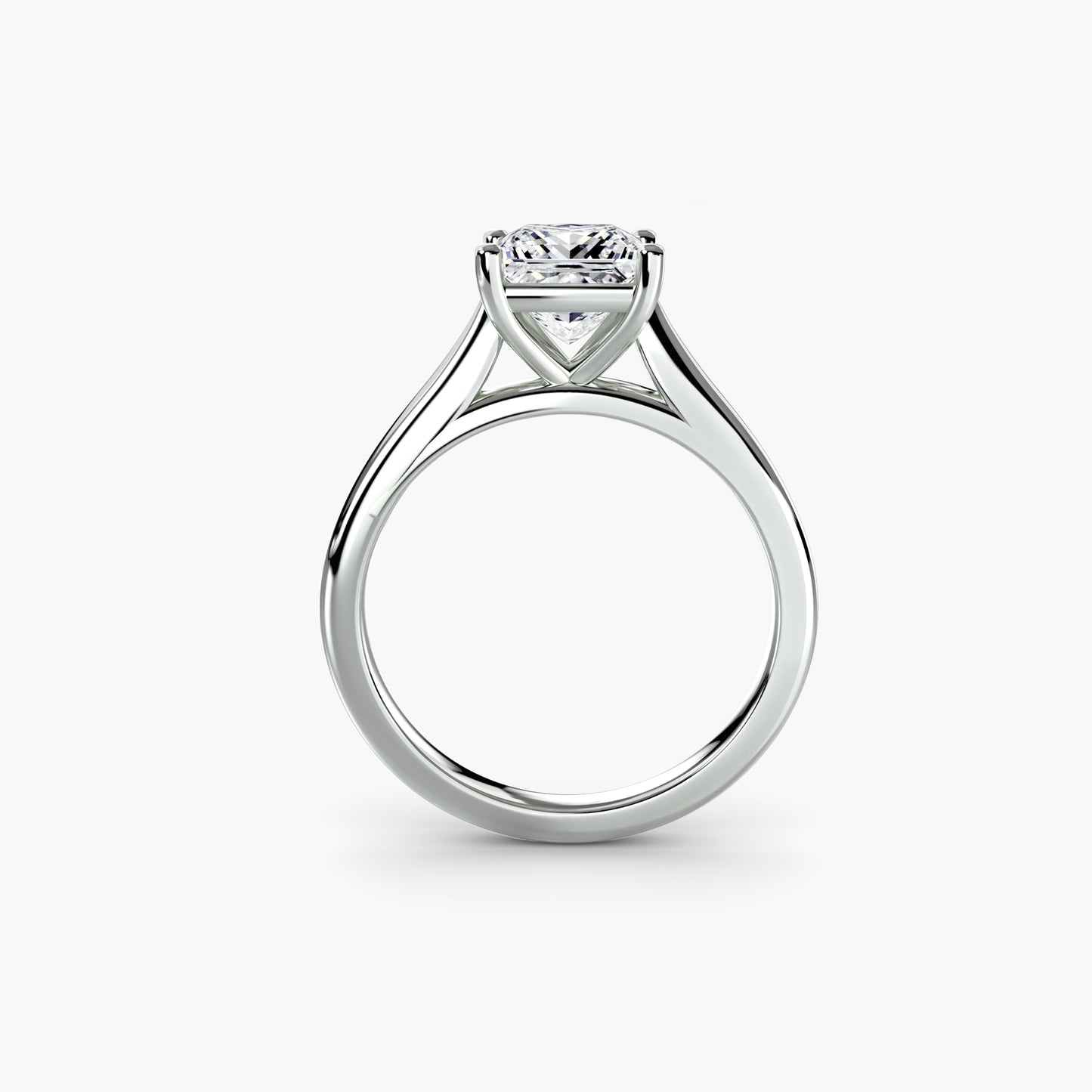 The Solitaire Ring Princess Cut