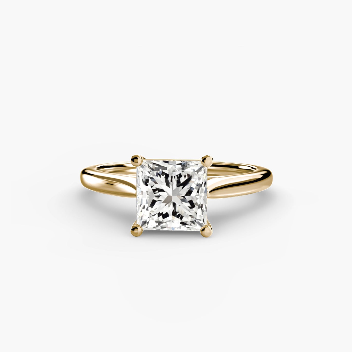 The Solitaire Ring Princess Cut