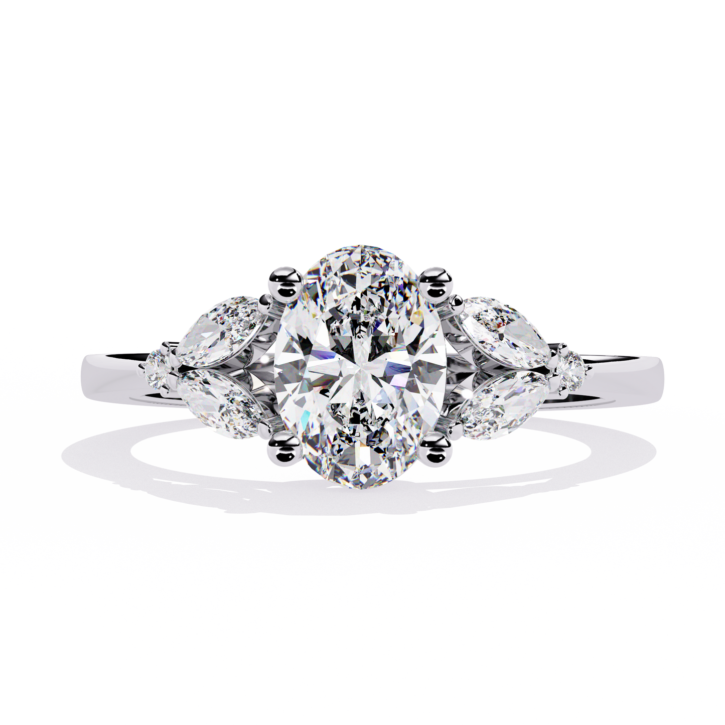Vintage Rings White Gold
