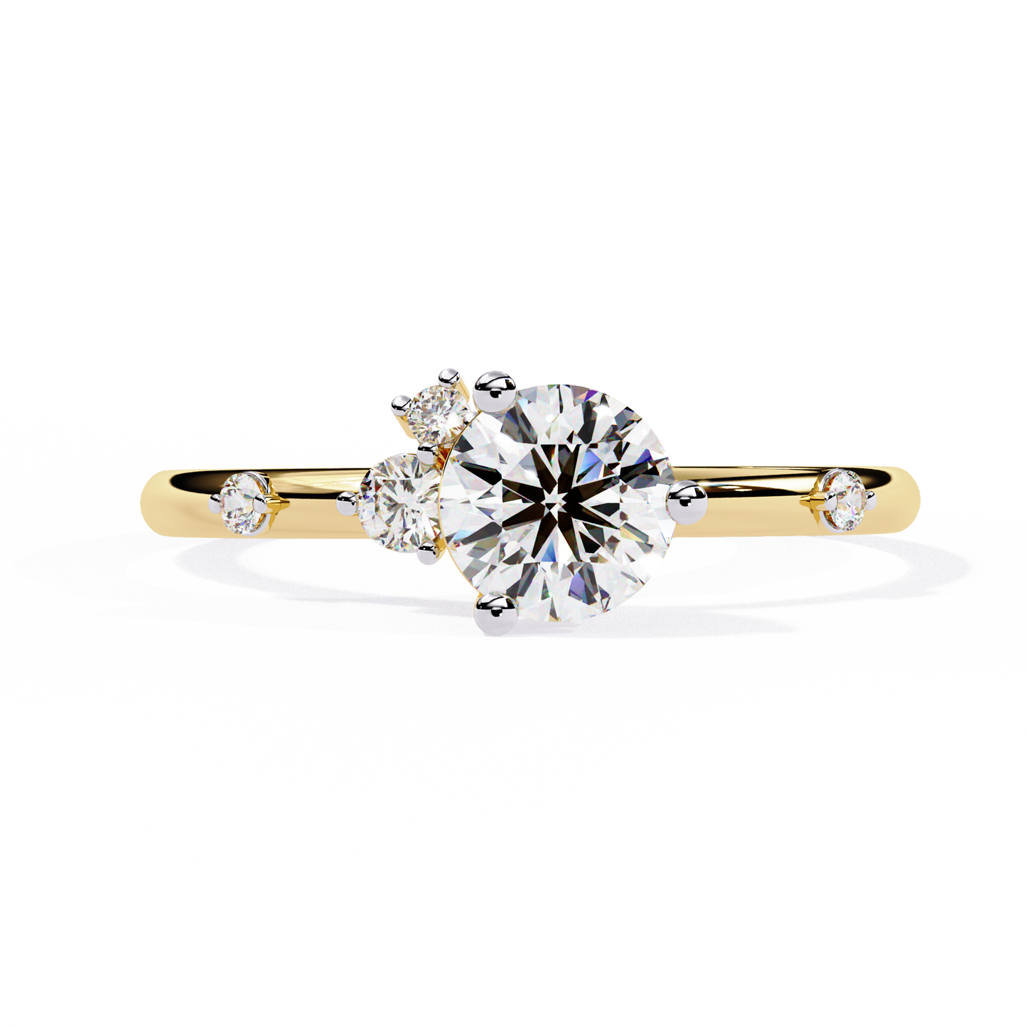 Solitaire Ring Yellow Gold