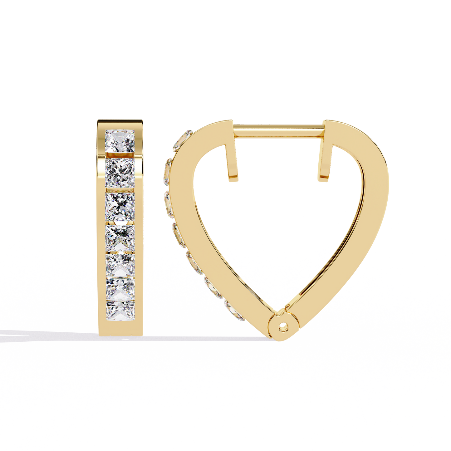 Hoop Earring Yellow Gold