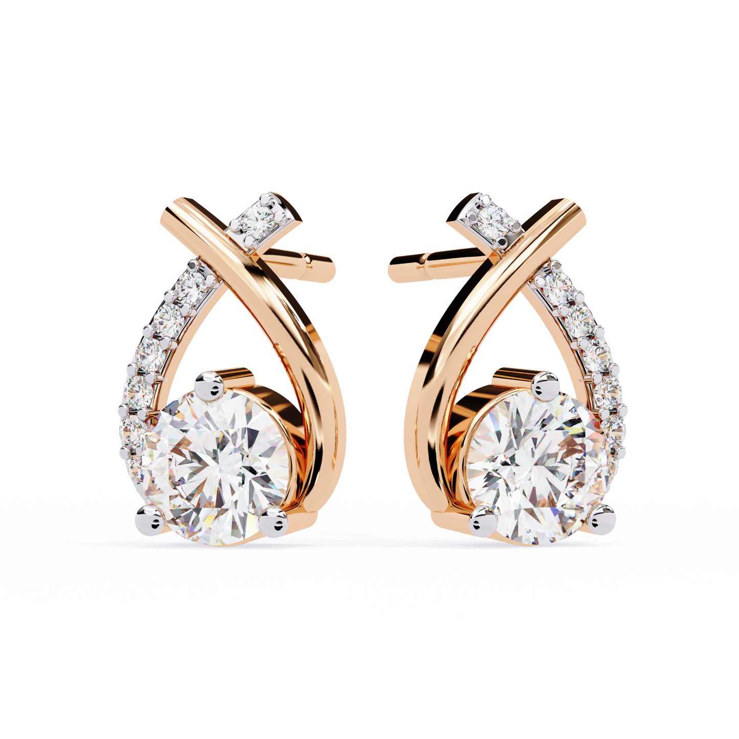 Drop Earring Rose Gold