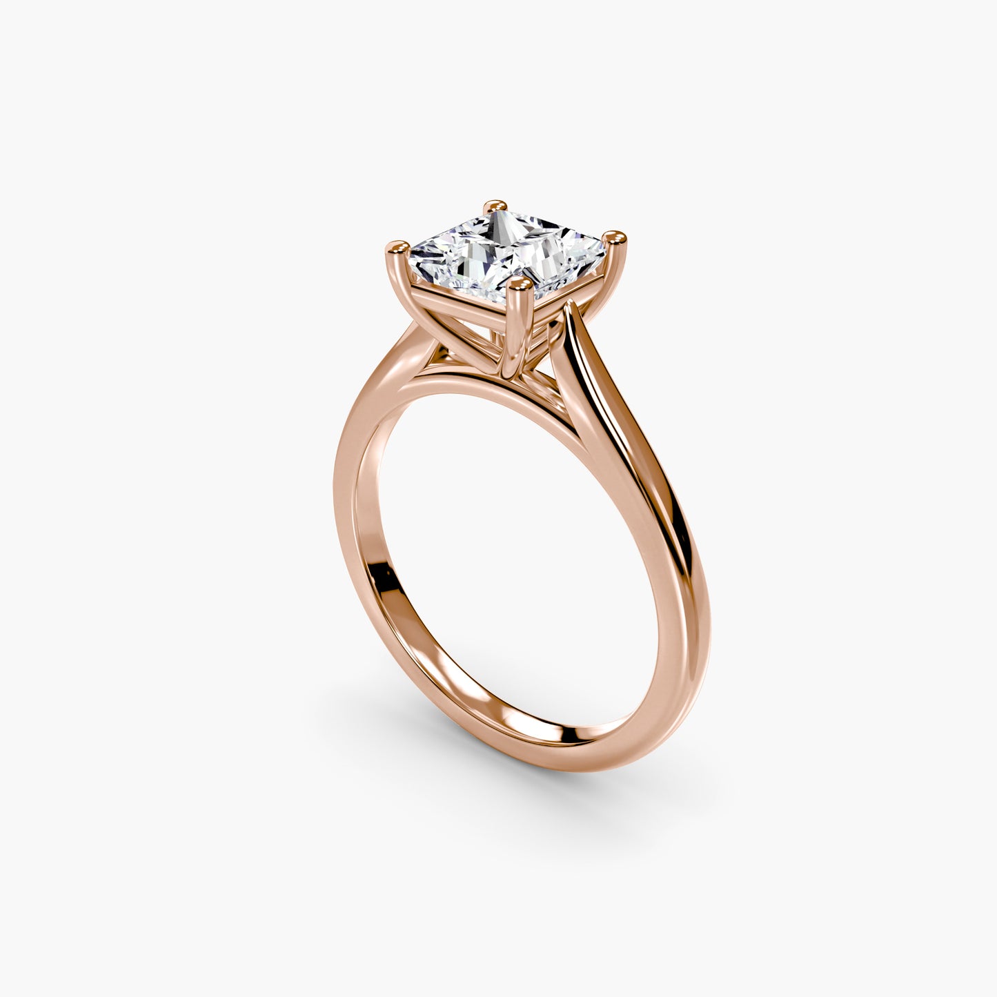 The Solitaire Ring Princess Cut