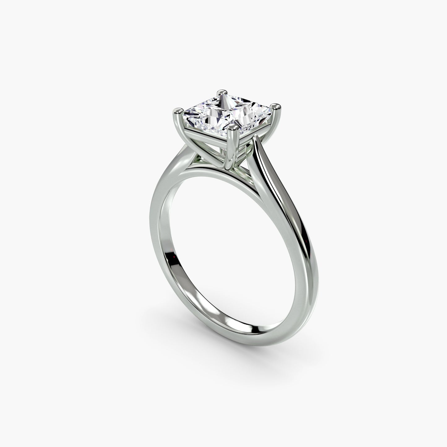 The Solitaire Ring Princess Cut