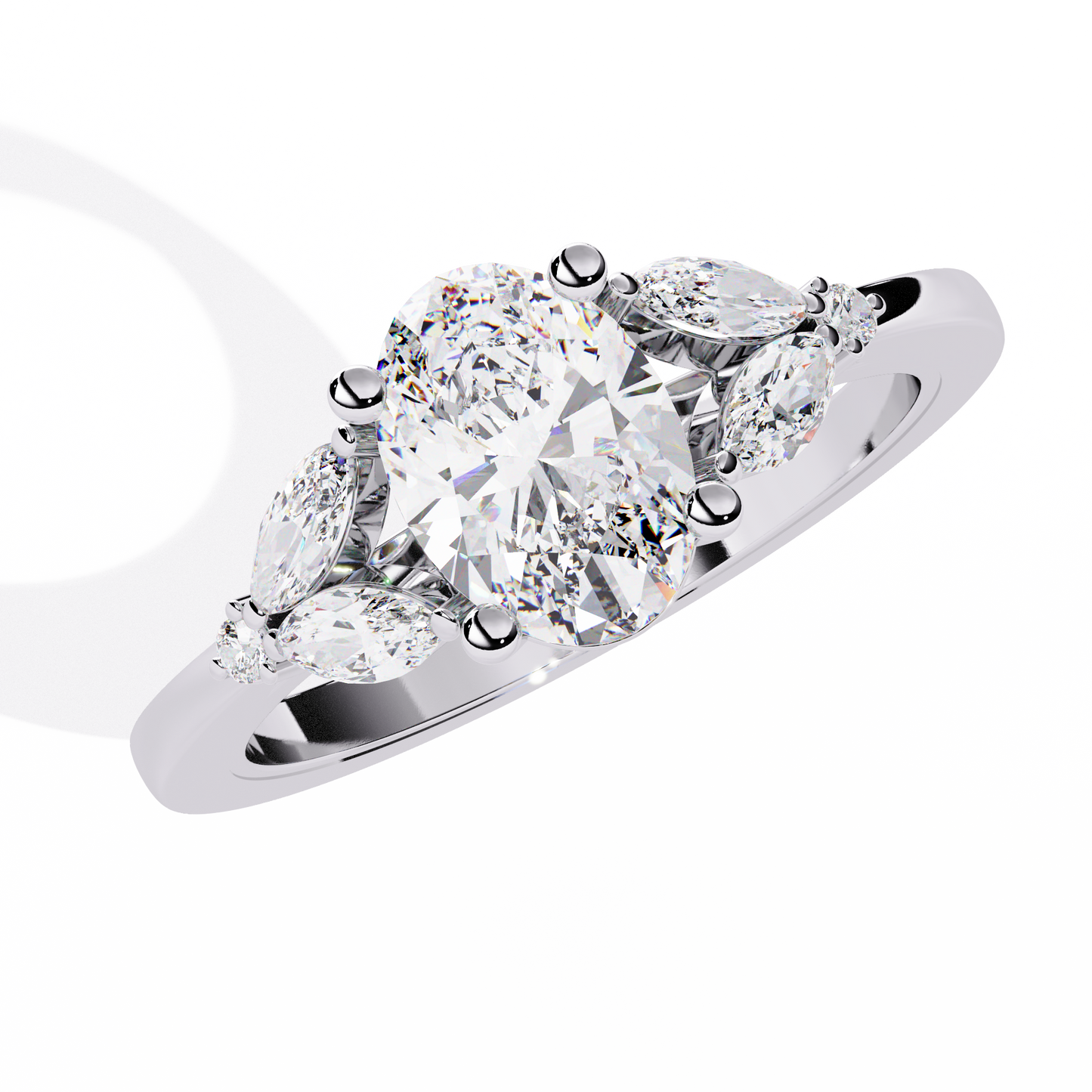 Vintage Rings White Gold