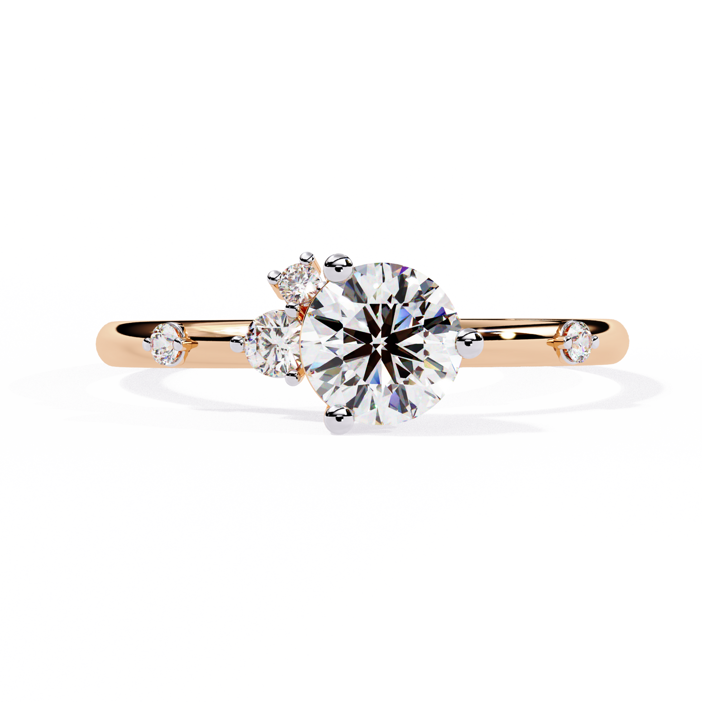 Solitaire Ring Rose Gold